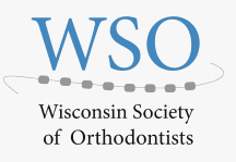 Wisconsin Society of Orthodontists logo with blue ‘WSO’ and orthodontic wire graphic.